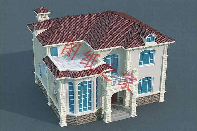 5套二層別墅設(shè)計(jì)圖，外觀新穎大氣，結(jié)構(gòu)合理，大家都喜歡。