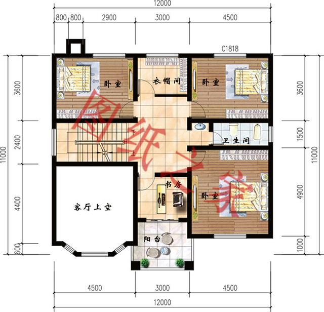 5套二層別墅設(shè)計(jì)圖，外觀新穎大氣，結(jié)構(gòu)合理，大家都喜歡。