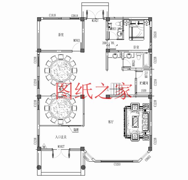 大戶型三層別墅設(shè)計(jì)圖，精美實(shí)用，絕對(duì)能讓你滿意！
