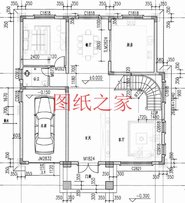 大戶型三層別墅設(shè)計(jì)圖，精美實(shí)用，絕對(duì)能讓你滿意！