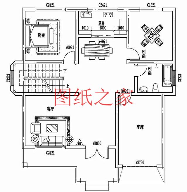 大戶型三層別墅設(shè)計(jì)圖，精美實(shí)用，絕對(duì)能讓你滿意！