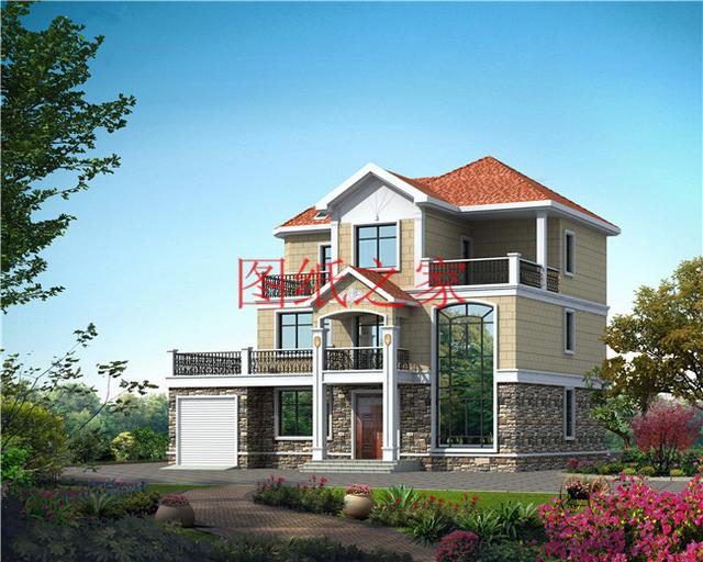 大戶型三層別墅設(shè)計(jì)圖，精美實(shí)用，絕對(duì)能讓你滿意！