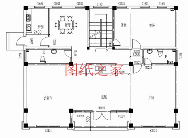 大戶型三層別墅設(shè)計(jì)圖，精美實(shí)用，絕對(duì)能讓你滿意！