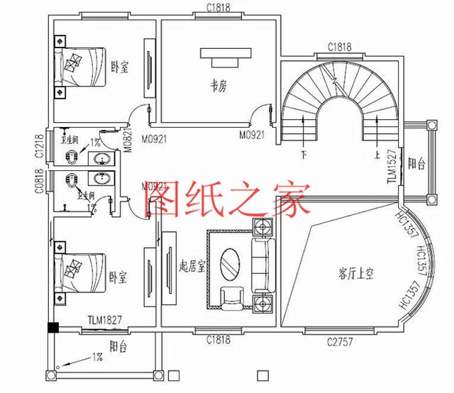 大戶型三層別墅設(shè)計(jì)圖，精美實(shí)用，絕對(duì)能讓你滿意！