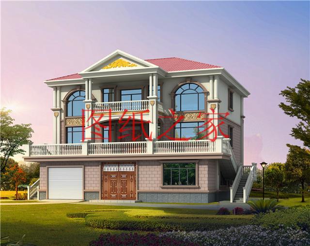 大戶型三層別墅設(shè)計(jì)圖，精美實(shí)用，絕對(duì)能讓你滿意！