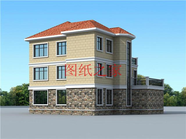 大戶型三層別墅設(shè)計(jì)圖，精美實(shí)用，絕對(duì)能讓你滿意！