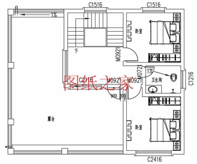 大戶型三層別墅設(shè)計(jì)圖，精美實(shí)用，絕對(duì)能讓你滿意！