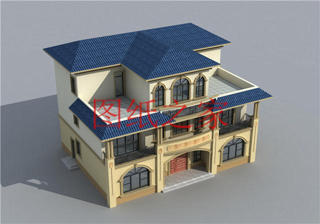 大戶型三層別墅設(shè)計(jì)圖，精美實(shí)用，絕對(duì)能讓你滿意！