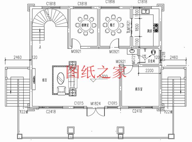 大戶型三層別墅設(shè)計(jì)圖，精美實(shí)用，絕對(duì)能讓你滿意！