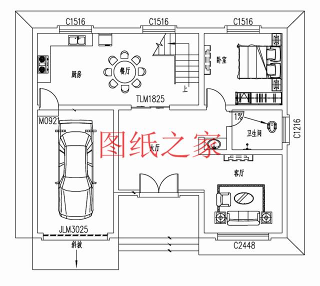 大戶型三層別墅設(shè)計(jì)圖，精美實(shí)用，絕對(duì)能讓你滿意！