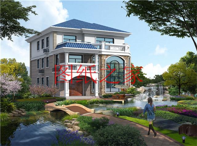 大戶型三層別墅設(shè)計(jì)圖，精美實(shí)用，絕對(duì)能讓你滿意！