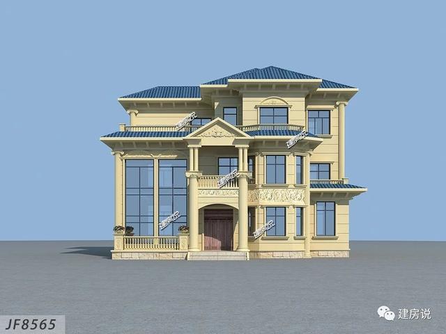 三層歐式別墅設(shè)計(jì)圖，給您獨(dú)一無(wú)二的視覺(jué)體驗(yàn)。