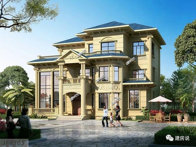 三層歐式別墅設(shè)計(jì)圖，給您獨(dú)一無(wú)二的視覺(jué)體驗(yàn)。