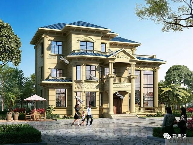 三層歐式別墅設(shè)計(jì)圖，給您獨(dú)一無(wú)二的視覺(jué)體驗(yàn)。