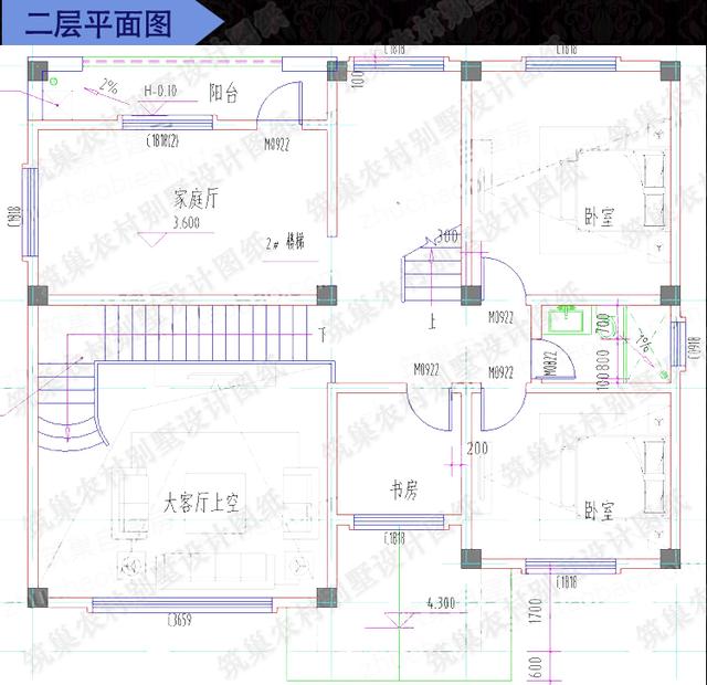 3款三層自建房，前后兩面帶陽臺(tái)，造價(jià)40萬以內(nèi)。