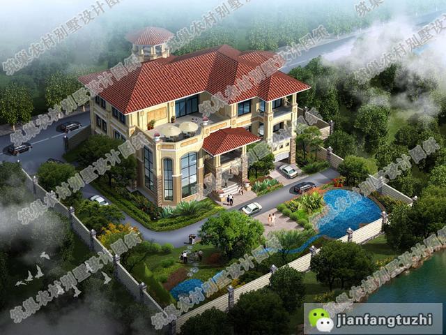 3款帶旋轉(zhuǎn)樓梯復(fù)式別墅設(shè)計圖，豪華與實用共存，您值得建造。