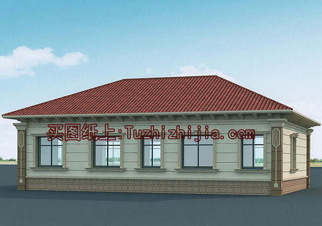 實用的農(nóng)村6萬元一層小別墅圖，喜歡就建一套吧！