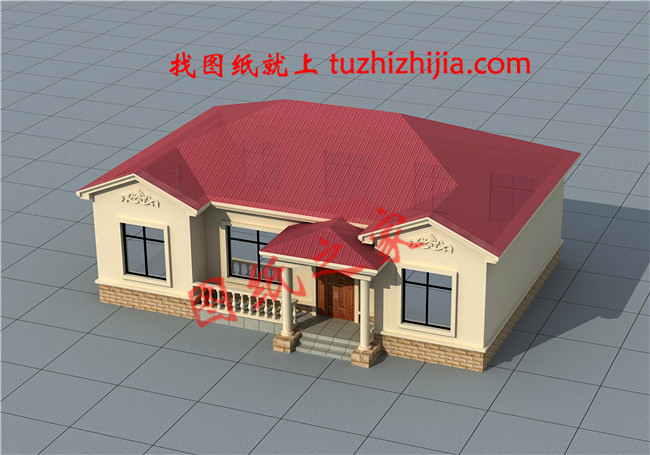 實用的農(nóng)村6萬元一層小別墅圖，喜歡就建一套吧！