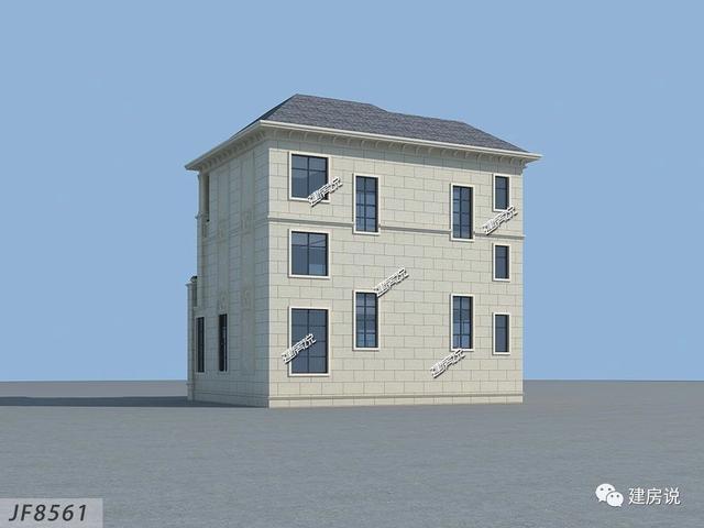 漂亮三層別墅設(shè)計(jì)圖，外觀精美讓人不愛(ài)都難。