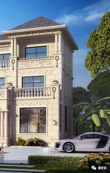 漂亮三層別墅設(shè)計(jì)圖，外觀精美讓人不愛(ài)都難。