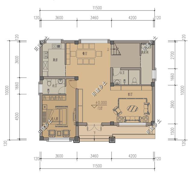 江西九江歐式別墅設(shè)計圖，不規(guī)則地形，也能建造的這么完美！