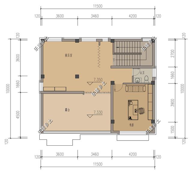 江西九江歐式別墅設(shè)計圖，不規(guī)則地形，也能建造的這么完美！