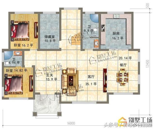 40萬三層小別墅設計圖，抗震易施工，打造您完美的家。