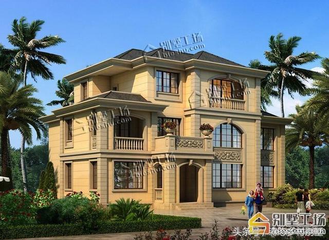 40萬三層小別墅設計圖，抗震易施工，打造您完美的家。