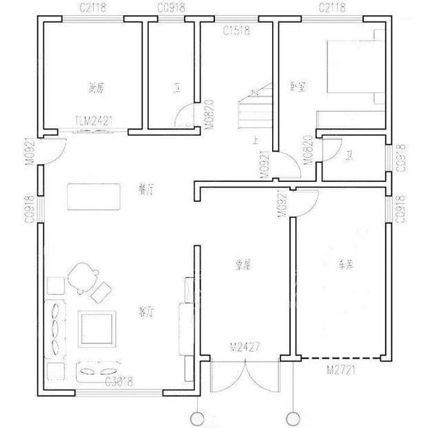 開(kāi)間12米的三層別墅設(shè)計(jì)圖，帶堂屋、露臺(tái)和多臥室，歡迎建造。