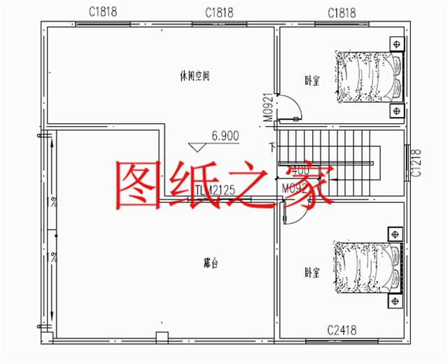 大眾喜愛的三層別墅設(shè)計(jì)圖，120平米，喜歡就帶回家建造吧！