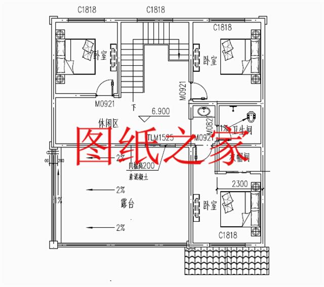 大眾喜愛的三層別墅設(shè)計(jì)圖，120平米，喜歡就帶回家建造吧！