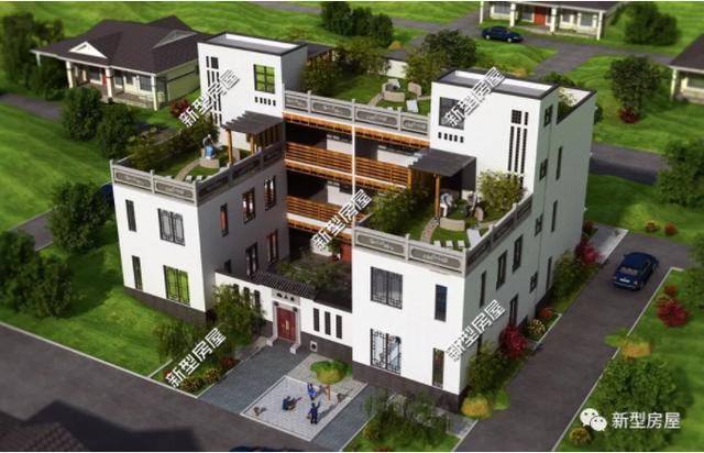 推薦三合院設計圖，適合做養(yǎng)老房，挑一套趕快建造吧！