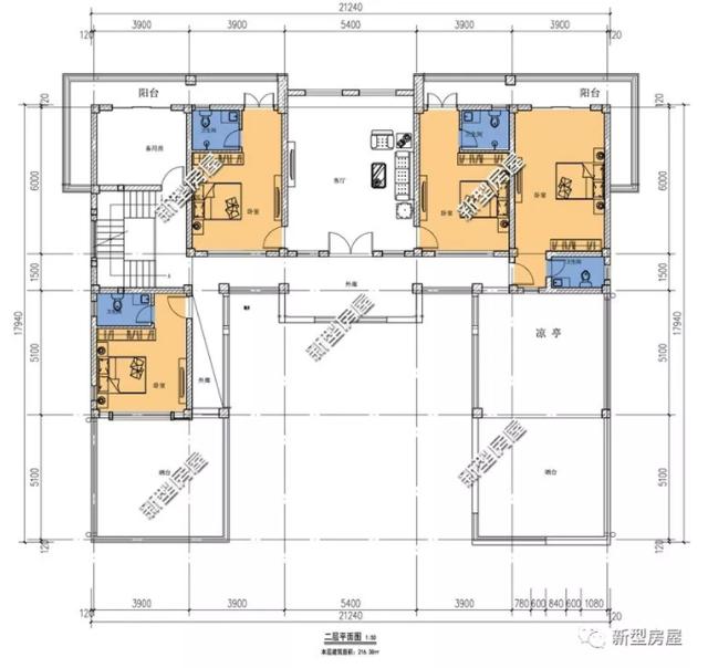 推薦三合院設計圖，適合做養(yǎng)老房，挑一套趕快建造吧！