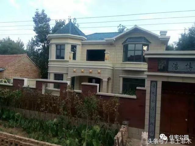 11X10米農(nóng)村自建房，弧形采光窗、小菜園，人人羨慕嫉妒。