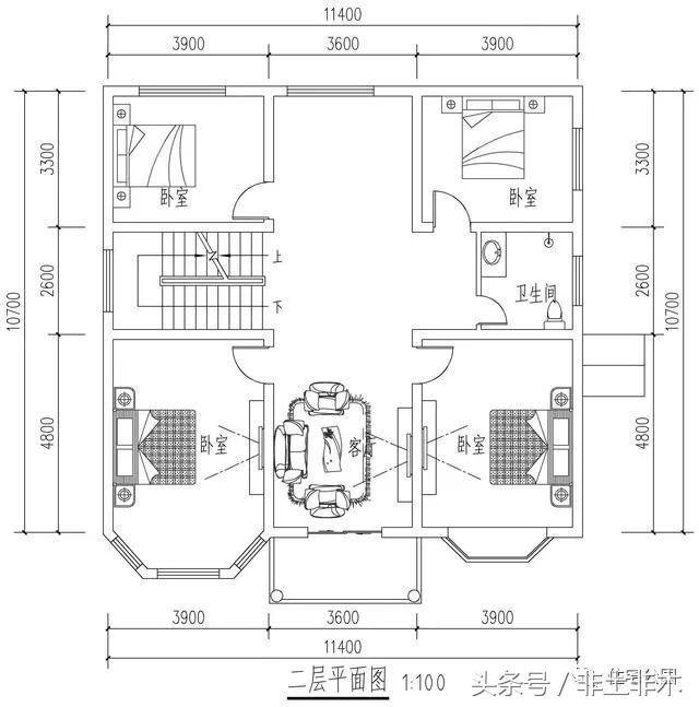 11X10米農(nóng)村自建房，弧形采光窗、小菜園，人人羨慕嫉妒。
