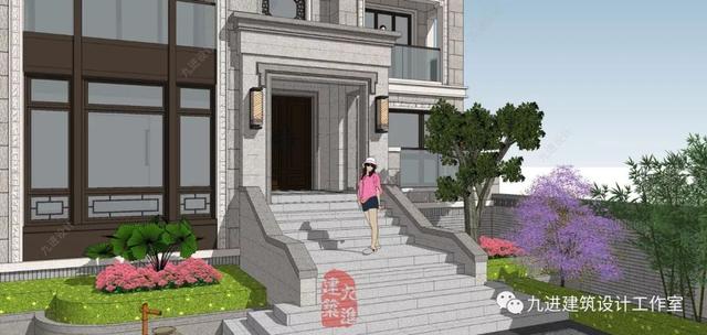 新式別墅設(shè)計(jì)圖，遠(yuǎn)觀能融合于環(huán)境，近看細(xì)膩有品味！