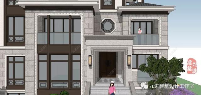 新式別墅設(shè)計(jì)圖，遠(yuǎn)觀能融合于環(huán)境，近看細(xì)膩有品味！