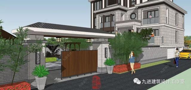 新式別墅設(shè)計(jì)圖，遠(yuǎn)觀能融合于環(huán)境，近看細(xì)膩有品味！