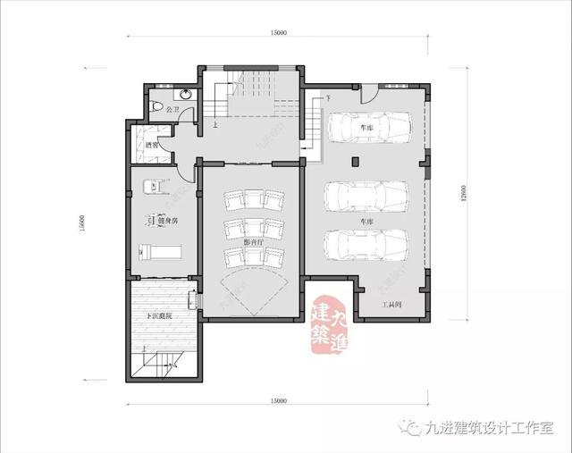 新式別墅設(shè)計(jì)圖，遠(yuǎn)觀能融合于環(huán)境，近看細(xì)膩有品味！