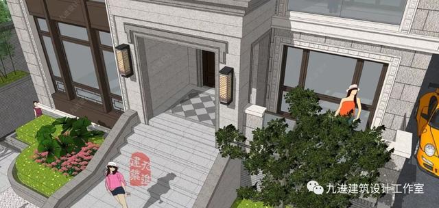 新式別墅設(shè)計(jì)圖，遠(yuǎn)觀能融合于環(huán)境，近看細(xì)膩有品味！