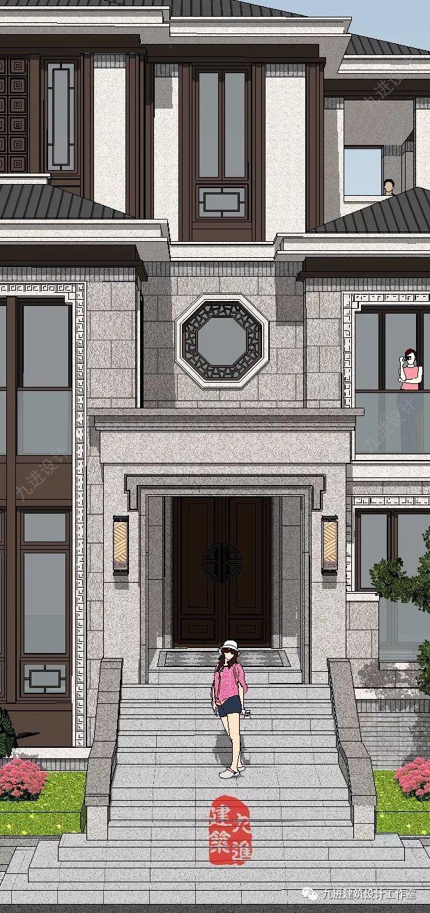 新式別墅設(shè)計(jì)圖，遠(yuǎn)觀能融合于環(huán)境，近看細(xì)膩有品味！