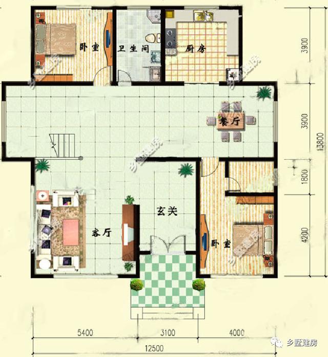一款中式一款歐式別墅設(shè)計(jì)圖，哪款你最喜歡？