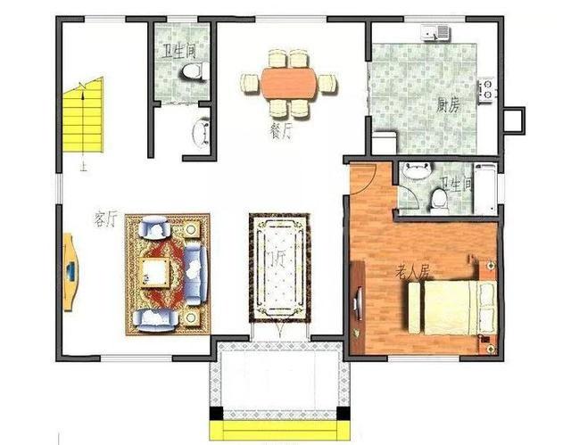 三款農(nóng)村爆款自建房設(shè)計(jì)圖，三款戶型占地適中，功能結(jié)構(gòu)各不相同