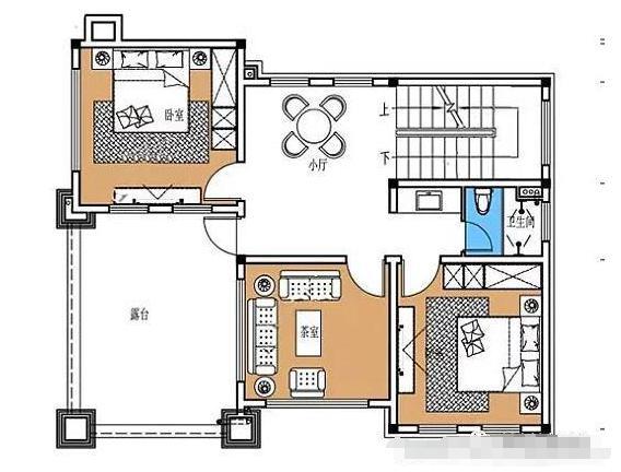 推薦兩款歐式三層結構的小別墅設計圖，建筑外觀造型非常氣派