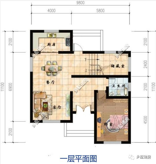 推薦兩款最經(jīng)濟(jì)實(shí)用的別墅設(shè)計圖，附裝修效果圖