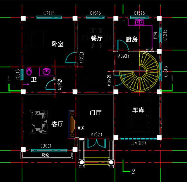 農(nóng)村三層12x12米別墅設(shè)計圖，全套建筑結(jié)構(gòu)水電施工圖，正符合農(nóng)村房屋住宅風(fēng)格