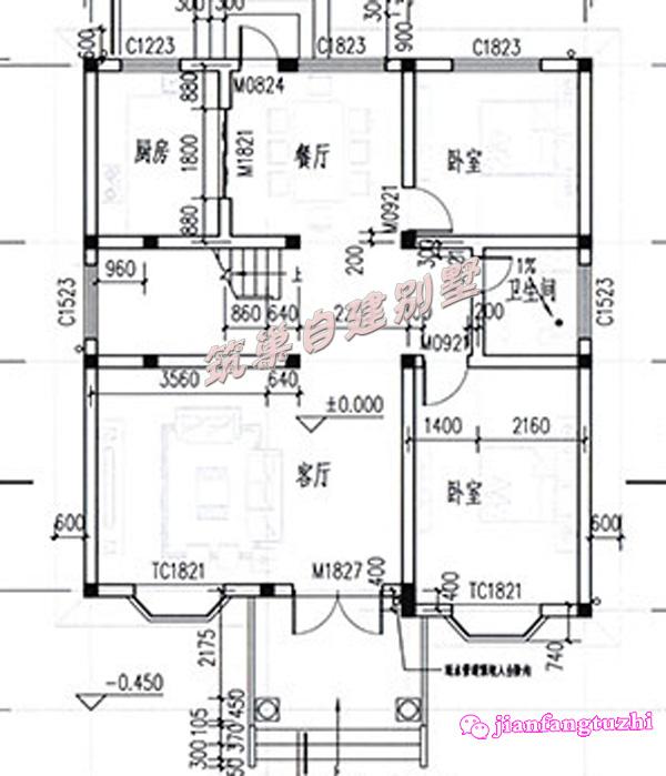很受歡迎的9.9x12.9米新農(nóng)村三層帶露臺(tái)自建房設(shè)計(jì)施工圖，強(qiáng)烈推薦