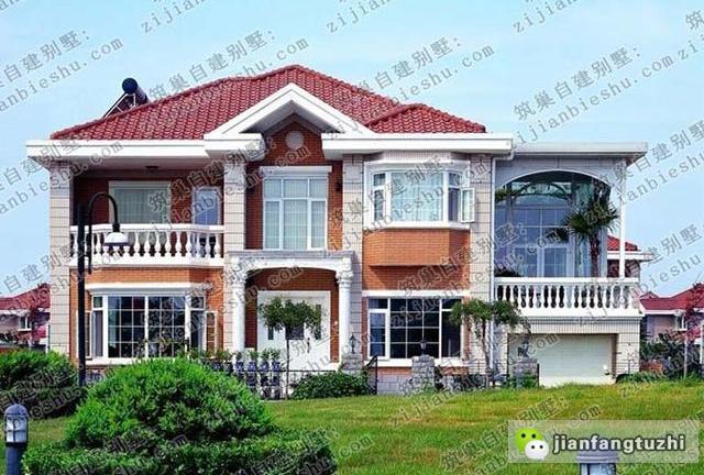 4套二層帶陽光花房農(nóng)村自建別墅設(shè)計(jì)圖全套cad施工圖，打造創(chuàng)意私人小空間