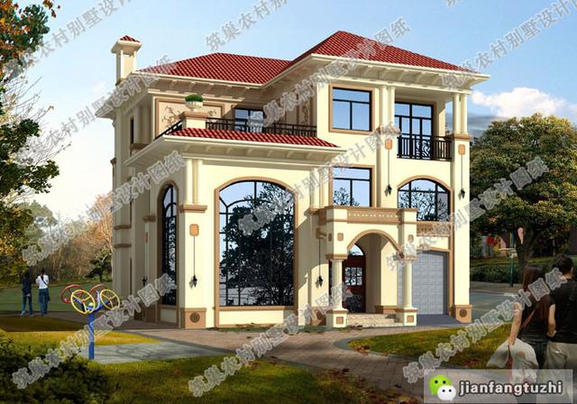 5款30萬別墅設(shè)計(jì)圖，高端大氣，通透采光，越來越受現(xiàn)代年輕人的歡迎