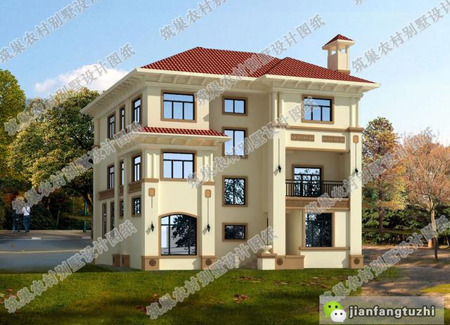 5款30萬別墅設(shè)計(jì)圖，高端大氣，通透采光，越來越受現(xiàn)代年輕人的歡迎